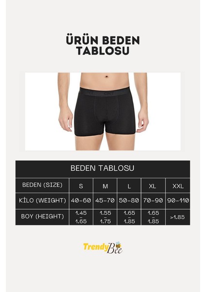 Erkek 6 Adet Pamuklu Likralı Özel Kutusunda Premium Kaliteli Boxer indirimleri