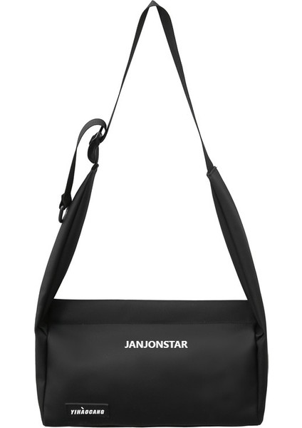 Japon Düz Renk Iş Giysisi Tarzı Çanta Kadınlar Için Basit Rahat Crossbody Çanta Erkek Spor Omuz Çantası Öğrenci Askılı Çanta (Yurt Dışından)