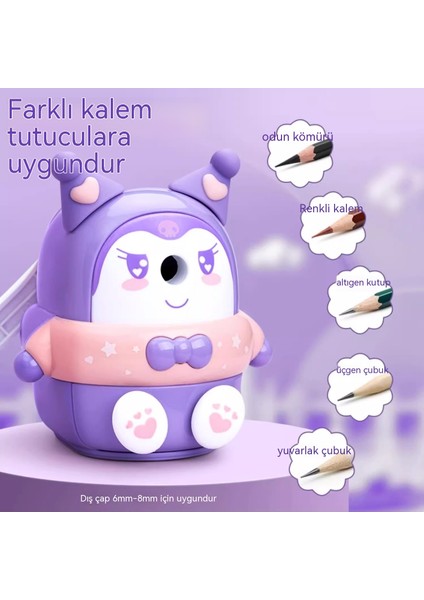 Kalemtıraş Kızlar Kalemtıraş Kalemtıraş Otomatik Kurşun Ekleme Güvenli ve Dayanıklı (Yurt Dışından) modelleri