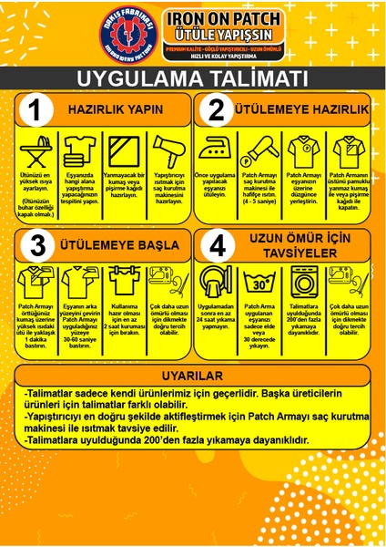 Ütü ile Yapışan Nakışlı Patch Arma Peç, Damalı Bayrak (4 Adet), Kaliteli Nakış Dokuma Aplike Yama
