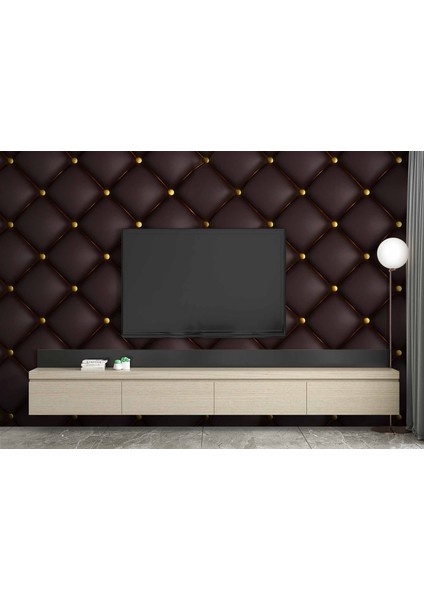 3 Boyutlu Deri Desenli Duvar Kağıdı Baskı modelleri