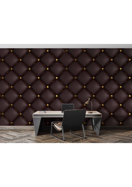 3 Boyutlu Deri Desenli Duvar Kağıdı Baskı fırsatları