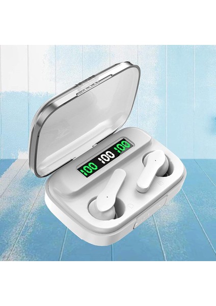 Suya Dayanıklı Kulak Içi Hifi 9d Kablosuz Kulaklık Kulaklıkları - Beyaz (Yurt Dışından) indirimleri
