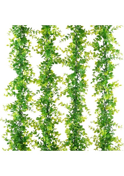 Paket Sahte Okaliptüs Çelenk, Sahte Okaliptüs Çelenk, 6ft/adet(Yeşil) (Yurt Dışından)