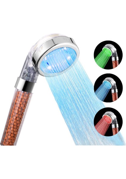 LED Duş Başlığı Seti, Hortumlu ve Tabanlı Sprey El Duş Başlıkları (Yurt Dışından) fiyatları