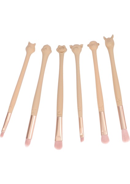 Çin Zodyak 12 Adet Pembe Makyaj Fırçaları Çantası Olmadan Makyaj Fırçası (Yurt Dışından)