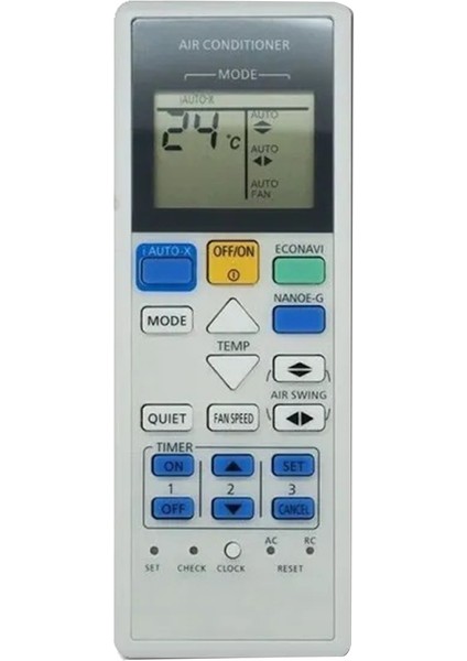 A75C4143 Panasonic A75C4406 A75C4145 A75C4147 Için Uzaktan Kumanda (Yurt Dışından)