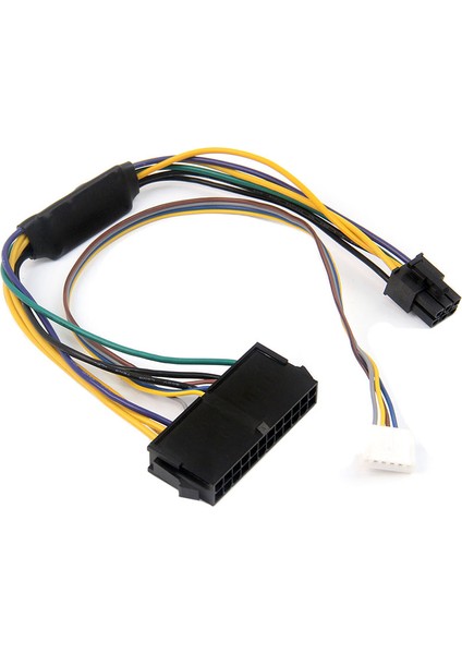 Hp Elite 8100 8200 Için 30CM Modüler Kablo 24PIN Dişi - 6pin Erkek (Yurt Dışından)