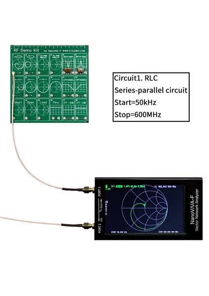 Rf Demo Kiti Nanovna-F Rf Test Kartı Ham Vektör Ağ Testi (Yurt Dışından) modelleri
