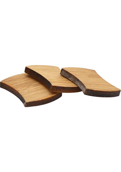 Dollhouse Odası Dekorasyonu Için 24 Adet Ahşap Yer Karosu Bambu Tahıl (Yurt Dışından)