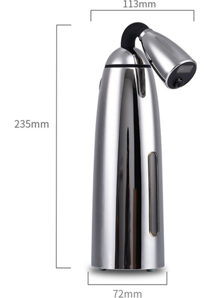 350ML Otomatik Sabunluk Kızılötesi El Serbest Temassız El C (Yurt Dışından) fırsatları