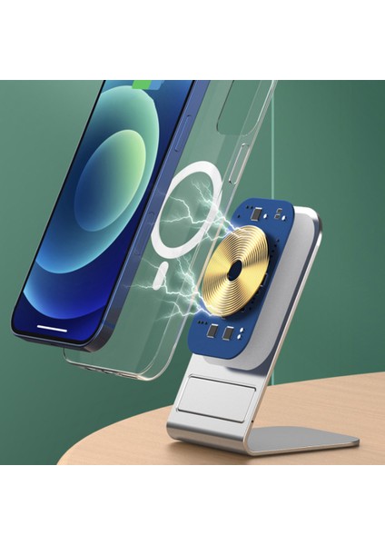 Manyetik Cep Telefonu Tutucu Kablosuz 15W Hızlı Şarj(Siyah) (Yurt Dışından) modelleri