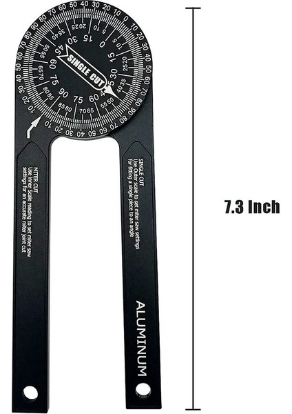 2pcs Gönye Testere Iletki, 7,3 Inç, Inşaat Iletkileri (Yurt Dışından) fiyatları