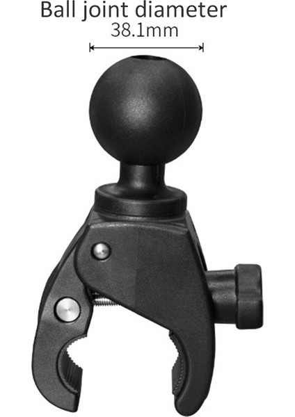 Motosiklet Bisiklet Gidon Ray Montajı Küçük Kelepçe, 1,5 Inç (Yurt Dışından) indirimleri