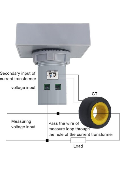 6'sı 1 Arada AC250-450V Elektronik Watt-Saat Ölçer Gerilim Akım Güç (Yurt Dışından) indirimleri