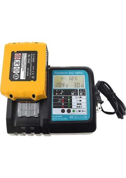 LCD Ab Fişli Makita Için DC18RC Li-Ion Şarj Cihazı (Yurt Dışından) modelleri