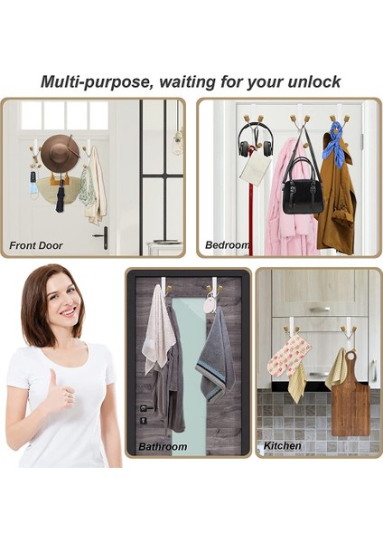 Adet Kapı Kancası, Banyolar Için 4 Kancalı Havlu Askısı Kancası (Yurt Dışından) indirimleri