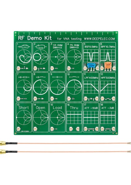 Nanovna-F Vektör Ağı 10KHZ-1.5GHZ Hf Vhf Uhf Anten Analizörü (Yurt Dışından)