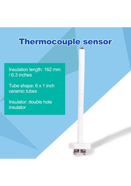 Seramik Fırın Fırını Için Yüksek Sıcaklık K Tipi Termokupl Sensörü (Yurt Dışından)