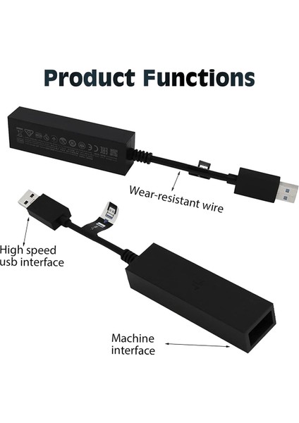 Ps5 Vr Adaptörü Için USB Mini Oyun Konsolu Dönüşüm Kablosu (Yurt Dışından) fırsatları