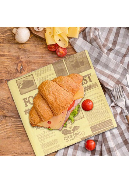 Yağa Dayanıklı Kağıt Grese Dayanıklı Sandviçler Pizza Sarma Sayfaları (Yurt Dışından) indirimleri