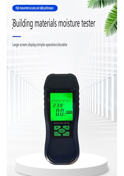 Nem Ölçer Test Cihazı Beton Nem Ölçer Ahşap Nem Ölçer (Yurt Dışından)