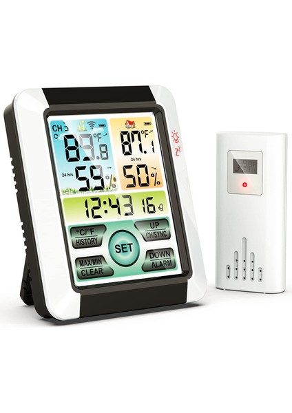 LCD Elektronik Dijital Sıcaklık Nem Ölçer (Yurt Dışından)
