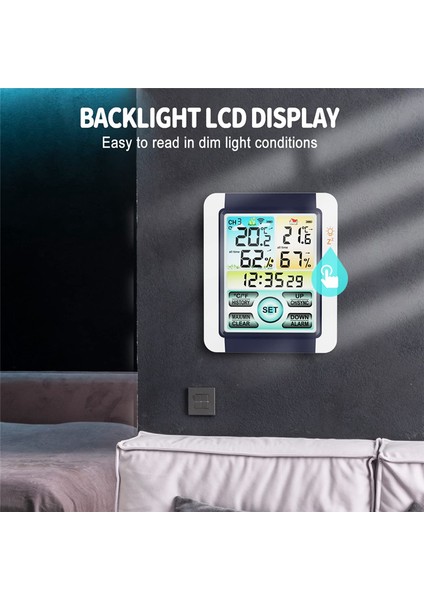 LCD Elektronik Dijital Sıcaklık Nem Ölçer (Yurt Dışından) modelleri
