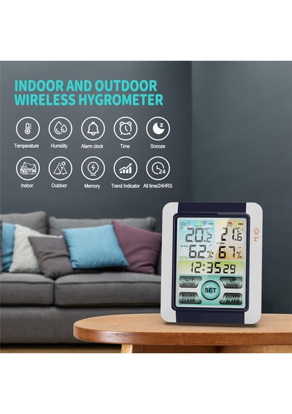 LCD Elektronik Dijital Sıcaklık Nem Ölçer (Yurt Dışından) fırsatları