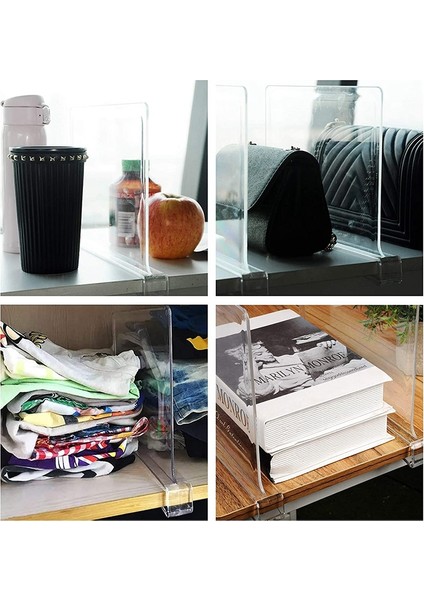 Yatak Odası Şeffaf Bölme, Ofis Raf Düzenlemesi (4'lü Paket) (Yurt Dışından) modelleri