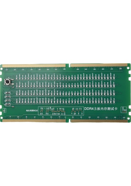 Ddr4 Test Kartı Ram Bellek Yuvası Çıkışı LED Anakart Onarım Analizörü (Yurt Dışından)