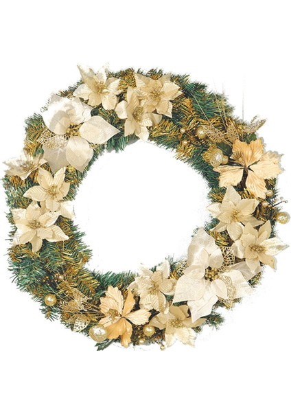 Yapay Noel Çelengi, Ön Kapı Çelengi, Kapı Dekorları Için (Yurt Dışından)