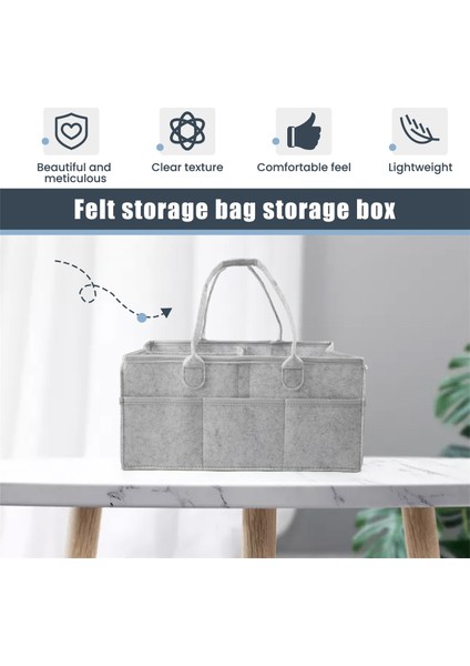 Bebek Bezi Caddy Organizatör Taşınabilir Tutucu Çanta Değiştirme Masası Için (Yurt Dışından)