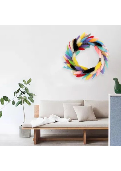 Ev Dekorasyonu Boho Pampas Için Doğal Kamış Kurutulmuş Çiçek Çelenk (Yurt Dışından) modelleri