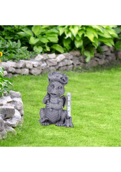 Reçine Ejderha Ölçer Heykeli Su Seviyesi Ölçer Su Geçirmez Bahçe Için (Yurt Dışından) fırsatları