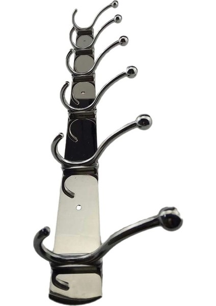 Duvar Kapı Banyo Yatak Odasına Monte Askı 6 Kanca Şapka Havlu Kanca Rafı (Yurt Dışından) fiyatları