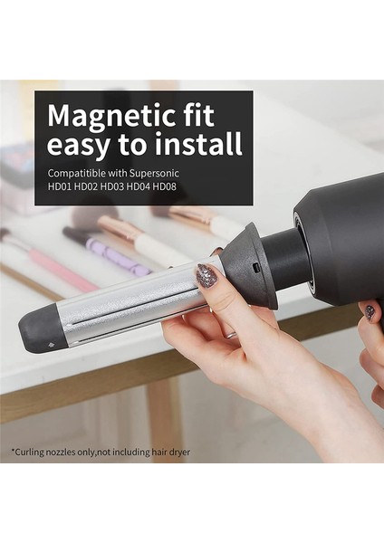 Dyson Süpersonik Saç Kurutma Makinesi Için Kendinden Saç Kıvırma Aparatı (Yurt Dışından) indirimleri