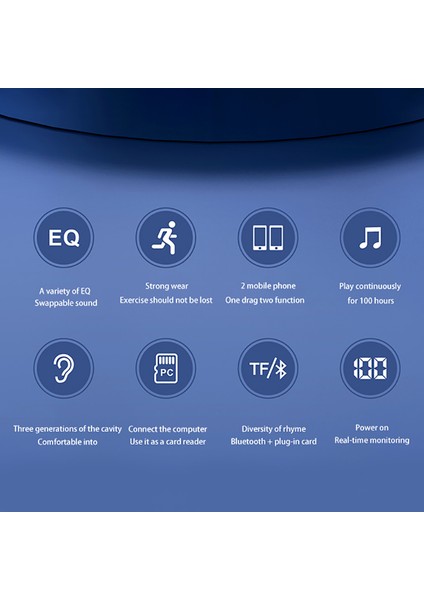 S650 100 Saat Bluetooth Kulaklık Stereo Kablosuz Kulaklık (Yurt Dışından) modelleri