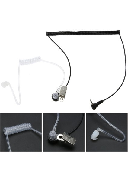 Motorola 2WAY Telsizler Için 1pin 2.5mm Gizli Akustik Tüp Kulaklık (Yurt Dışından)