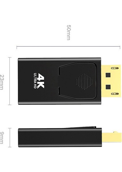 Adet Displayport - HDMI Uyumlu Adaptör Dönüştürücü Kablo Adaptörü (Yurt Dışından)