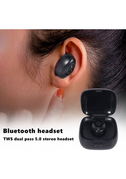 XG12 Tws Bluetooth 5.0 Stereo Kablosuz Mikrofonlu Kulaklık (Tekli) (Yurt Dışından) fırsatları