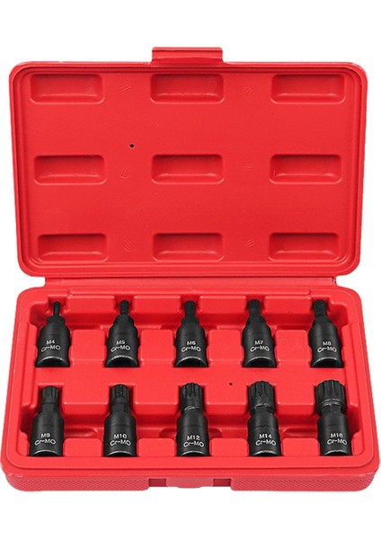 10PC 12 Nokta Lokma Anahtar Seti Evrensel 3/8 Kare Sürücü Lokma Seti (Yurt Dışından)