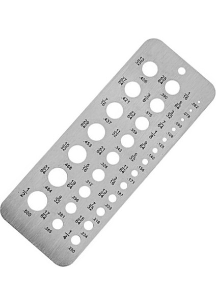 1/16 Inç Ila 1/2 Inç Boyutlu Uçlar Için 2 Adet Matkap Göstergesi, 29 Delikli (Yurt Dışından) fırsatları