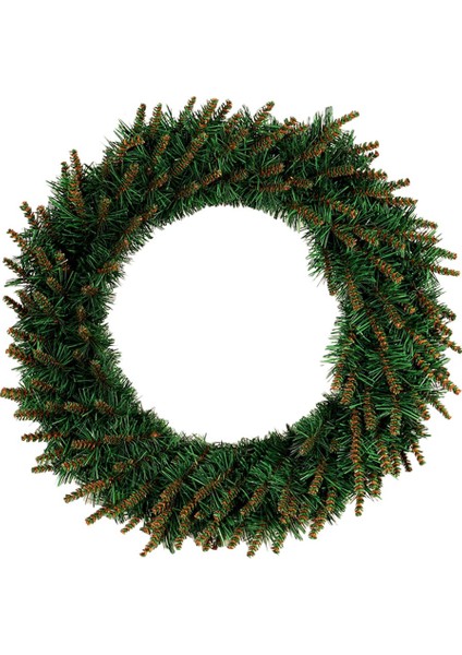 Ev Dekorasyonu Için Noel Yapay Çam Çelengi Sarı Kafa Çelengi (Yurt Dışından)