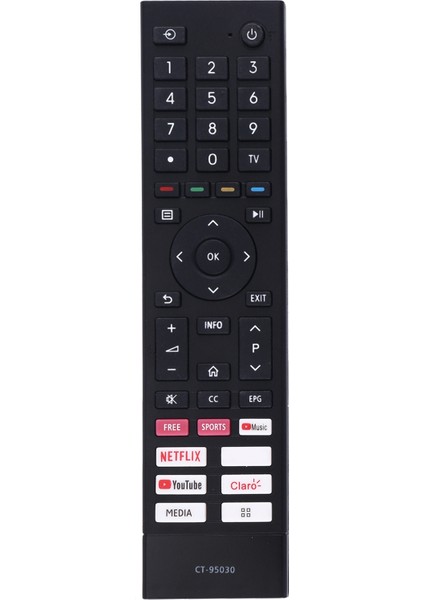 Toshiba Tv Uzaktan Kumandası Için Yedek Uzaktan Kumanda CT-95030 (Yurt Dışından)