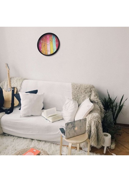 Duvar Saati Kapalı Mutfak Ahşap Tahıl Duvar Saati Yuvarlak Saat 12 Inç (Yurt Dışından) fiyatları