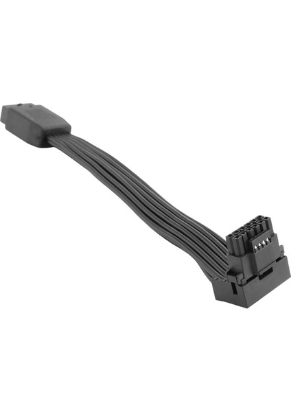 16PIN Ekran Kartı Dirseği 12VHPWR, Kılıfsız (Yurt Dışından)