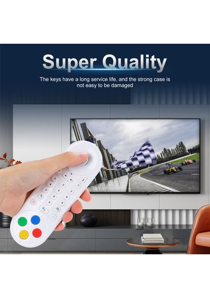 Android Tv Kutusu Projektörü Için Uzaktan Kumanda Sesli Uçan Hava Faresi (Yurt Dışından)