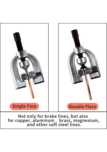 1/4 Fren Hattı Fren Boru Seti 25 Ft, 16 Ters Konik Rakorlu (Yurt Dışından) modelleri