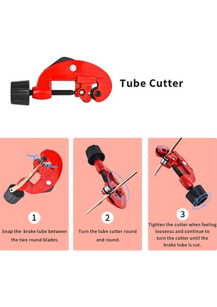 1/4 Fren Hattı Fren Boru Seti 25 Ft, 16 Ters Konik Rakorlu (Yurt Dışından) fırsatları